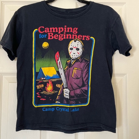 Friday the 13th Camp Crystal Lake Jason tshirt - Picture 1 of 6